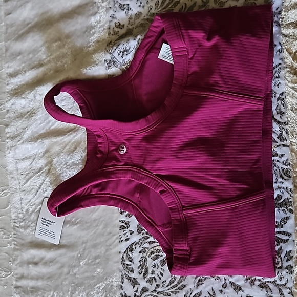 Lululemon Ribbed Nulu High-Neck Yoga Bra - Picture 2 of 7